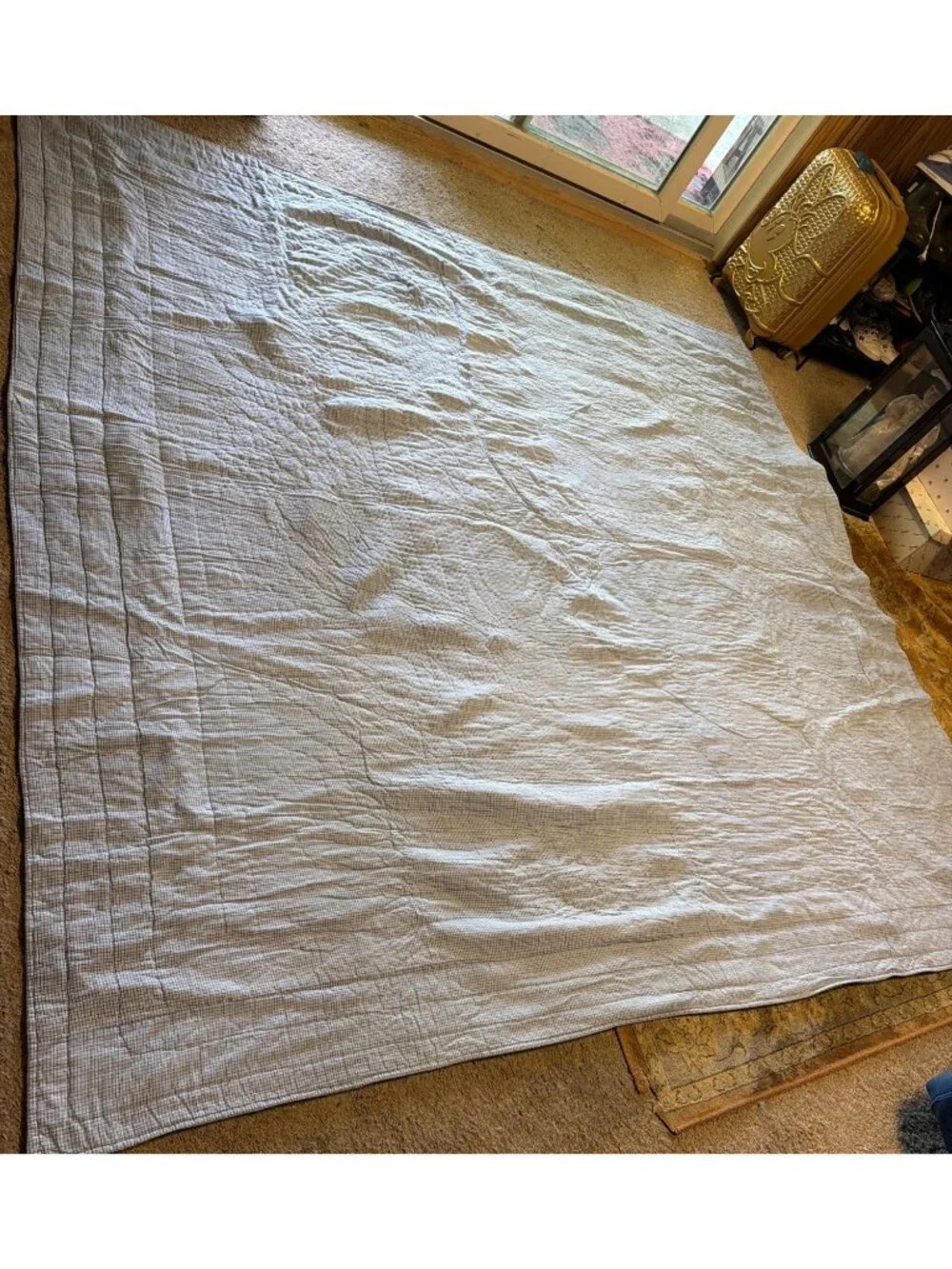 Pem America Trucks At Work Comforter  & Shams — Twin
